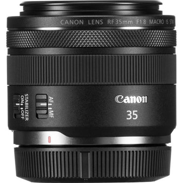 Canon RF 35mm f/1.8 Macro IS STM - Lente Prime Gran Angular con Estabilización y Macro