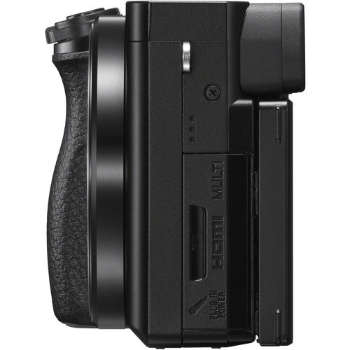 Combo Cámara Sony 6100 Kit 16-50 + Memoria 64GB+ Estuche