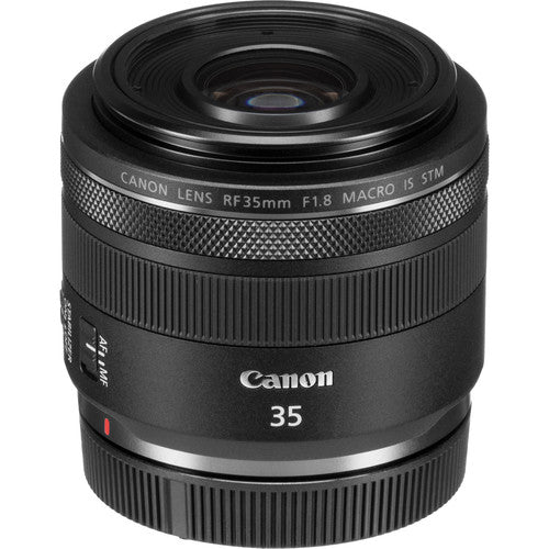 Canon RF 35mm f/1.8 Macro IS STM - Lente Prime Gran Angular con Estabilización y Macro