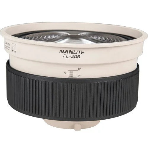 Lente Fresnel Nanlite FL-20G con Aletas | Modificador de Luz con Montura Bowens