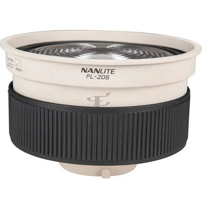 Lente Fresnel Nanlite FL-20G con Aletas | Modificador de Luz con Montura Bowens