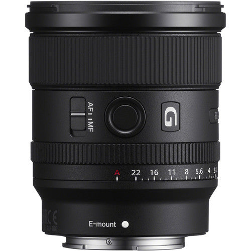 Lente Sony FE 20 mm F1.8 G