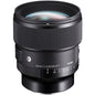 Lente Sigma 85mm f/1.4 DG DN Art para Sony E – El Maestro del Retrato de Alta Resolución y Bokeh Perfecto para Cámaras Mirrorless