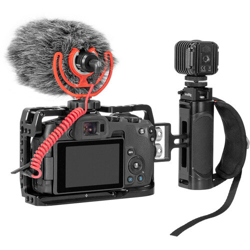 Mango Lateral Mini SmallRig 2916 con Tornillos de 1/4 de Pulgada | Empuñadura Universal para Jaulas