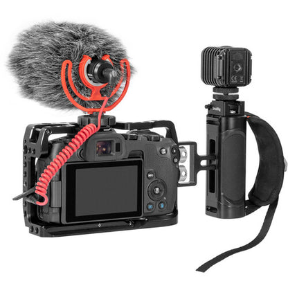 Mango Lateral Mini SmallRig 2916 con Tornillos de 1/4 de Pulgada | Empuñadura Universal para Jaulas