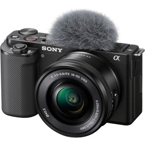 Camara Sony ZV-E10 Kit 16-50mm | Cámara Mirrorless 4K para Vloggers y Creadores