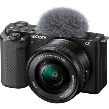 Cámara Sony ZV-E10 Kit 16-50mm | Combo Vlogging 4K con Estuche y Memoria 32GB Extreme Pro