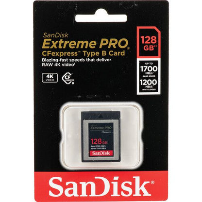 Tarjeta de Memoria SanDisk Extreme Pro CFexpress Tipo B de 128 GB