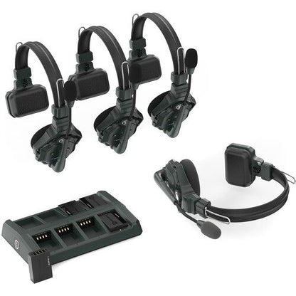 Sistema de Intercomunicador Inalámbrico Hollyland Solidcom C1 4S | Comunicación Full Duplex para Equipos de Producción