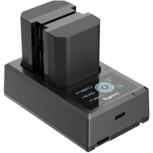Cargador doble + 2 Baterías SmallRig NP-FZ100