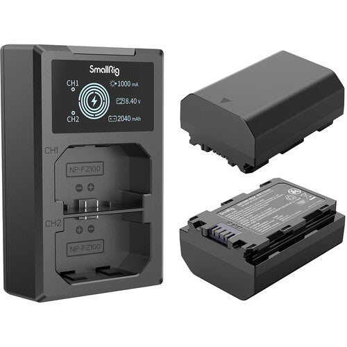 Cargador doble + 2 Baterías SmallRig NP-FZ100