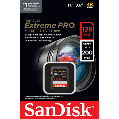 Memoria SD 128 GB Extreme Pro