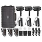 Kit de 3 Luces Nanlite Forza 60C RGBAC – Sistema de Iluminación Profesional a Color con Maleta Rígida y Accesorios