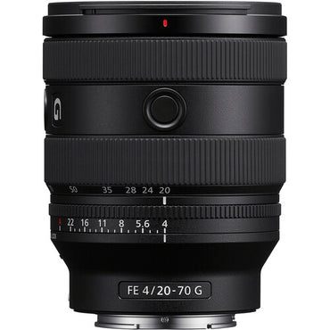 Lente Sony FE 20-70mm f/4 G – Zoom Estándar Ultra Gran Angular Profesional Serie G