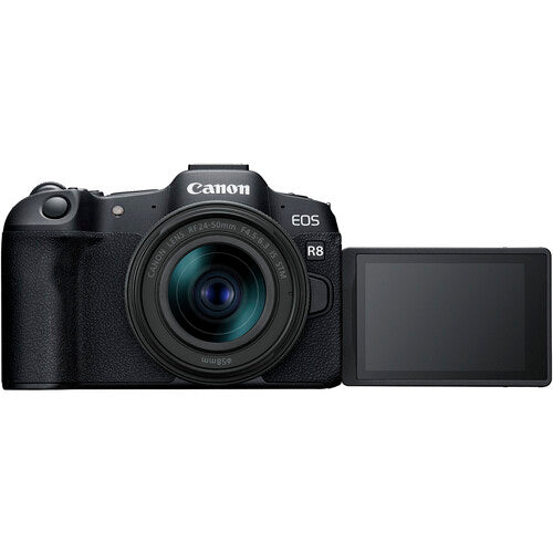 Cámara Canon EOS R8 + Lente 24-50mm f/4.5-6.3 IS STM
