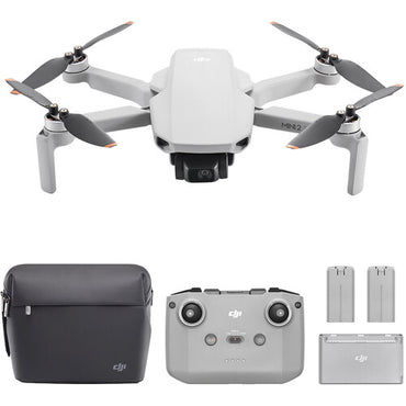 DJI Mini 2 SE Fly More Combo – Dron Ultraligero de 249g con 3 Baterías, Hub de Carga y Maleta de Transporte