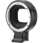 Adaptador de Montura Neewer EF a EOS R – Convertidor Automático para Lentes Canon EF/EF-S a Cámaras Canon RF