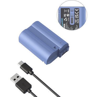 Batería SmallRig NP-FZ100 con Carga Directa USB-C – Para Cámaras Sony Alpha de Alta Gama