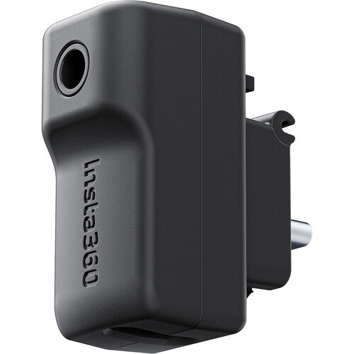Adaptador de Micrófono Externo Insta360 – Interfaz de Audio para Micrófonos de 3.5mm