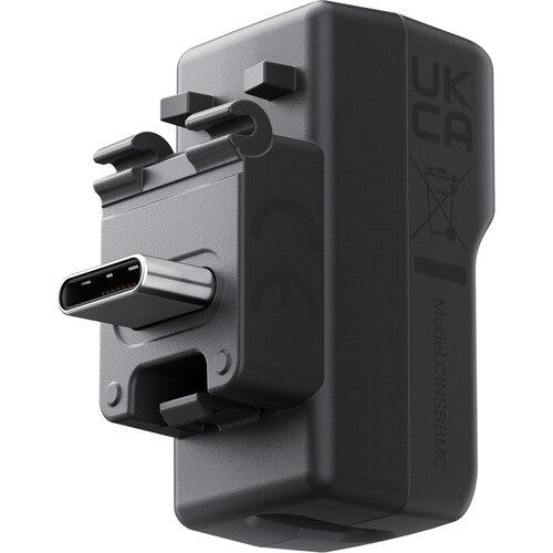 Adaptador de Micrófono Externo Insta360 – Interfaz de Audio para Micrófonos de 3.5mm