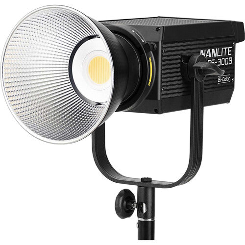 Nanlite FS-300B Bi-color – Foco LED Profesional de 300W de Alta Potencia y Diseño Integrado