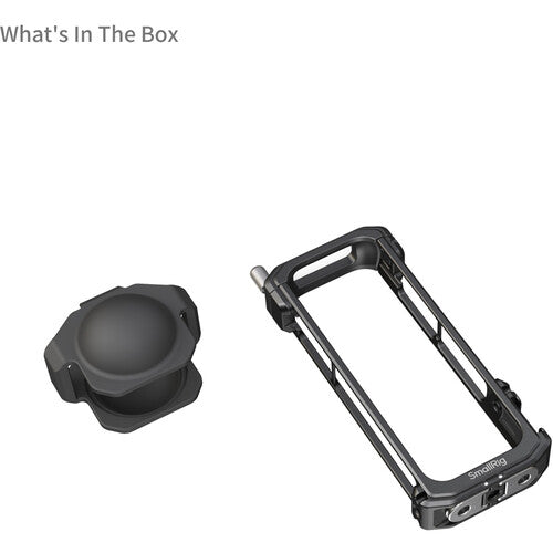 Marco Protector de Metal SmallRig para Insta360 X4 | Jaula de Aluminio Premium