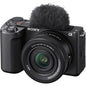 Sony ZV-E10 II Kit con Lente 16-50mm f/3.5-5.6 OSS II – Cámara Mirrorless Profesional para Vlogging y Streaming 4K