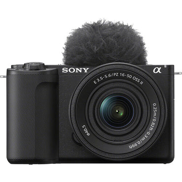 Cámara Sony ZV-E10 II Kit 16-50mm | Vlogging 4K 60p + Memoria + Estuche