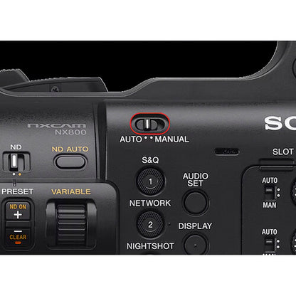 Cámara Sony HXR-NX800