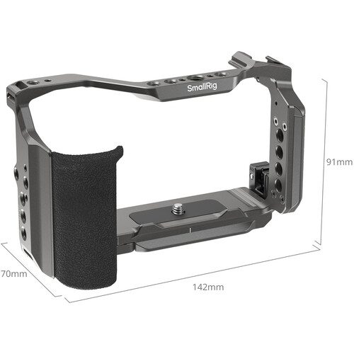 Kit de Jaula de Protección de Liberación Rápida HawkLock SmallRig 5060 para Sony Alpha 6700 | Armazón de Cine Profesional de Alta Velocidad