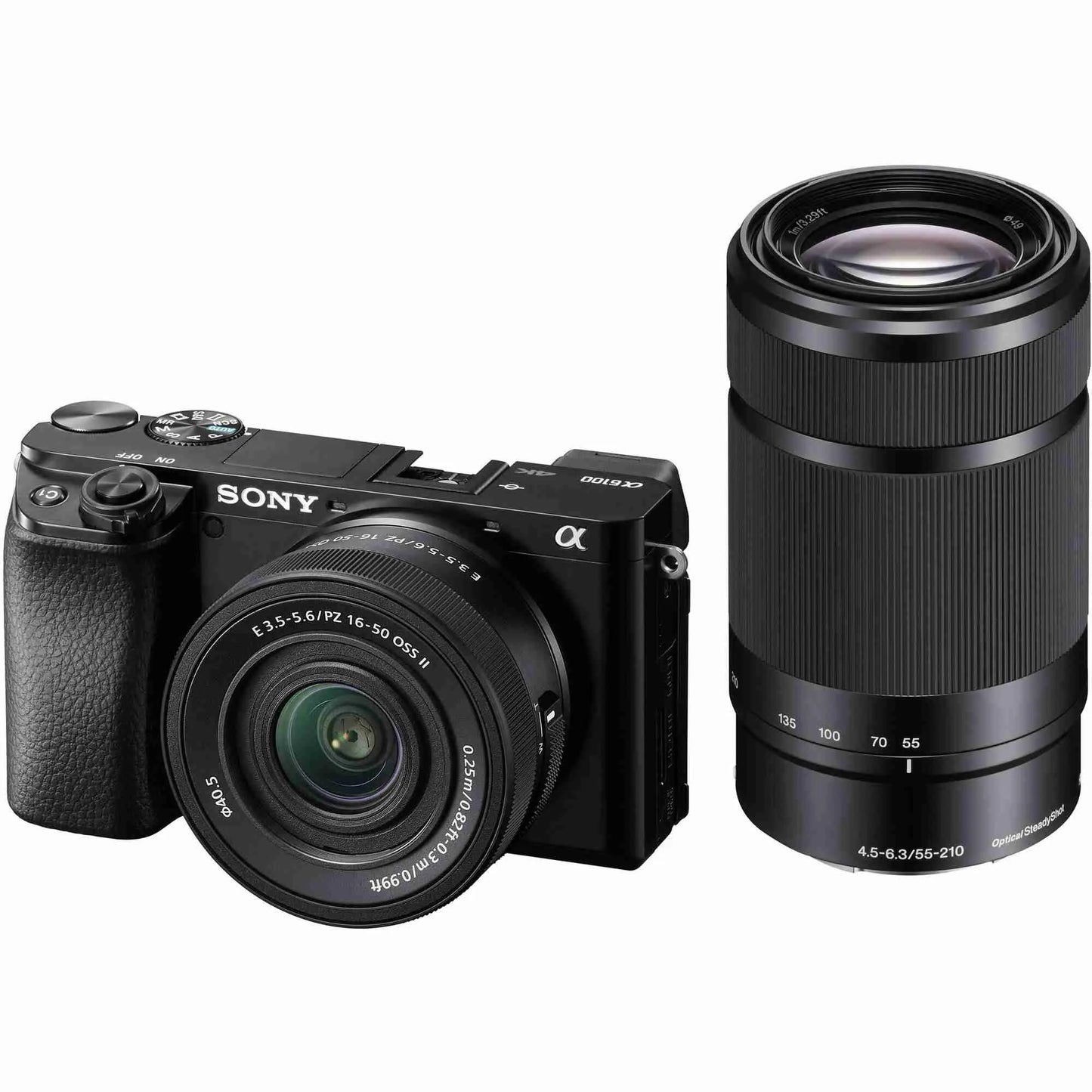 Cámara Sony 6100 Kit de Doble Lente