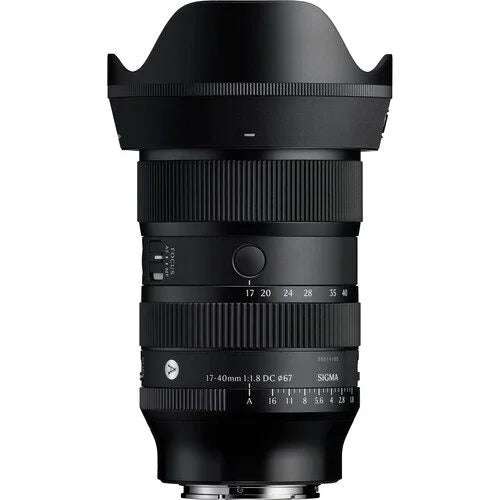 Lente Sigma 17-40mm f/1.8 DC Art | Zoom de Alta Luminosidad para Sony E