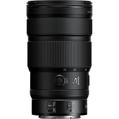 Lente Nikon Z 24-70mm apertura 2.8 S II