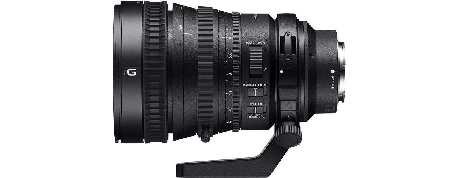 Lente Sony fe pz 28-135mm