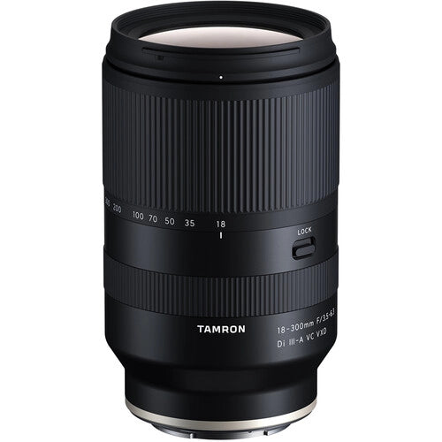 Lente Tamron 18-300mm f/3.5-6.3 Di III-A VC VXD | Todo en Uno para Sony E (APS-C)