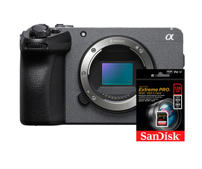 Sony FX30 Cámara de Cine Profesional (Cuerpo) – Sensor APS-C 4K Super 35, 10-bit 4:2:2 e ISO de Base Dual