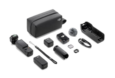 DJI Osmo Pocket 3 Creator Combo – Cámara con Gimbal de 3 Ejes, Sensor de 1" y Kit Completo para Creadores