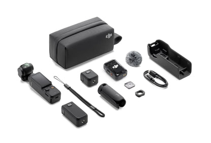 DJI Osmo Pocket 3 Creator Combo – Cámara con Gimbal de 3 Ejes, Sensor de 1" y Kit Completo para Creadores