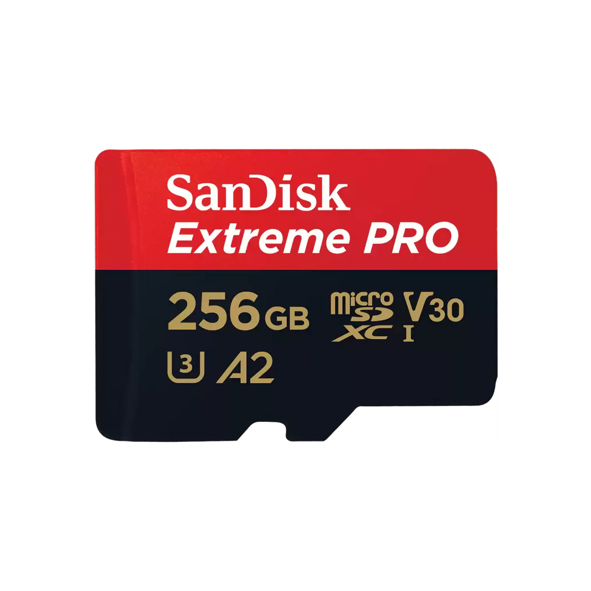 Tarjeta de Memoria MicroSDXC SanDisk Extreme Pro 256GB - 200MB/s - V30 UHS-I U3 4K UHD