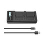 Cargador Dual Inteligente para Baterías Serie Sony NP F | Estación de Carga Rápida con Pantalla LCD