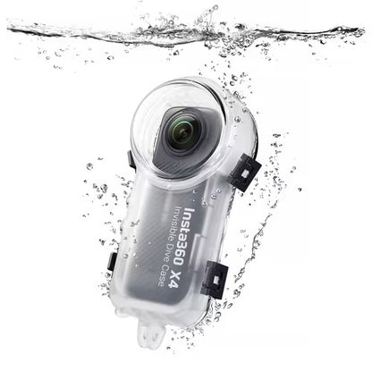 Carcasa Estanque Sumergible e Invisible de Buceo para Insta360 X4 (50 Metros)