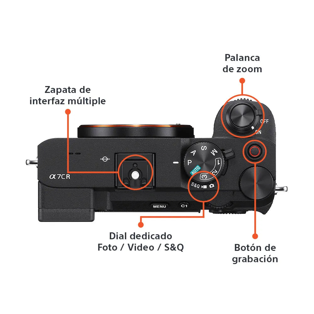 SONY A7CR Cuerpo