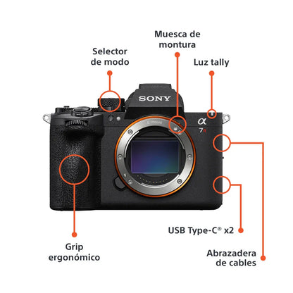 Cámara Sony Alpha 7R VI (Cuerpo)