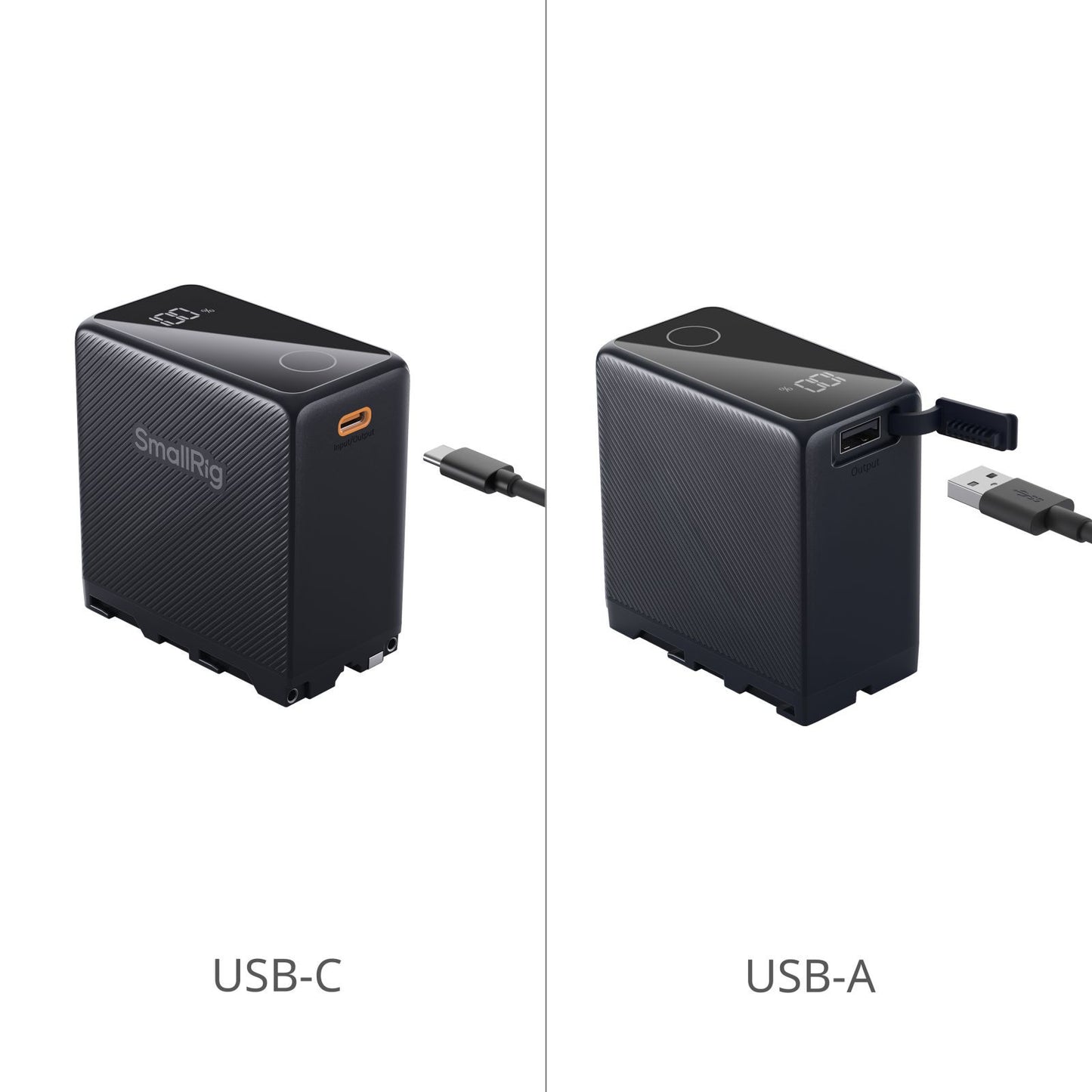 Batería Recargable USB C SmallRig para Cámara Tipo Sony NP F970