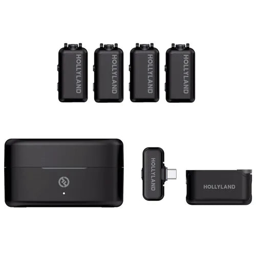 Micrófonos Inalámbricos Hollyland Lark Max 2 Combo (4 Personas) | Sistema Profesional con Cancelación de Ruido – EOA Tecnología