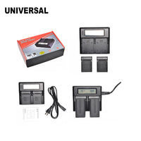 Cargador Dual Digital de Baterías