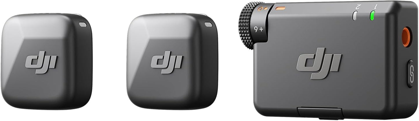 DJI Mic Mini Combo (2 TX + 1 RX) | Micrófono Inalámbrico Ultra Ligero Profesional
