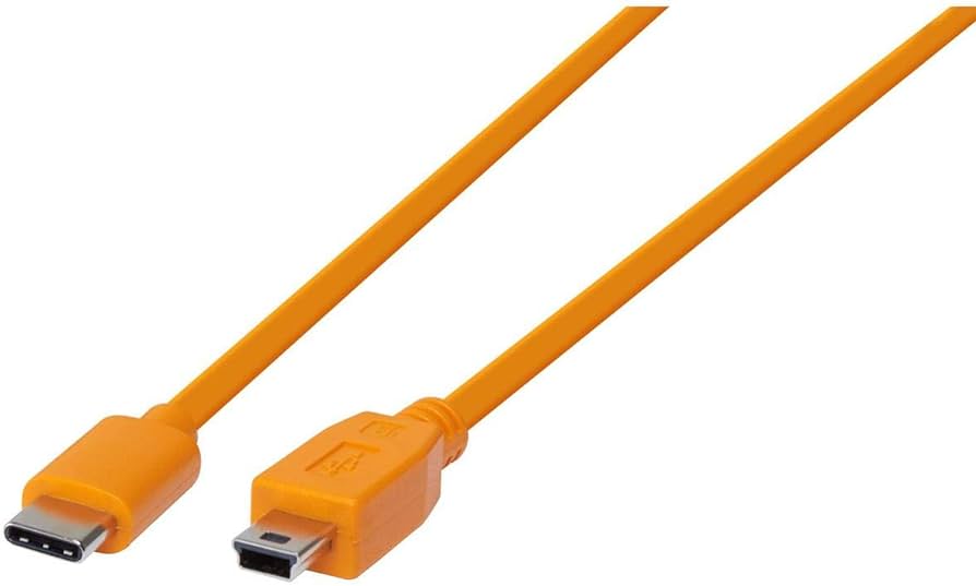 Cable USB-C a Mini-5 pin para Tethering