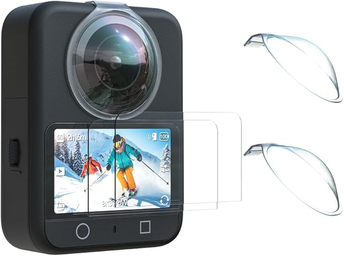 Protectores de Lente para DJI Osmo 360 | Cubiertas Ópticas de Alta Resistencia