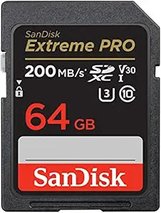 Memoria Micro SD SanDisk Extreme Pro de 64 GB | Tarjeta de Almacenamiento de Alto Rendimiento